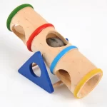 Houten tunnel voor hamsters - Afbeelding 4