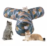 Opvouwbare speeltunnel voor kittens - Afbeelding 2