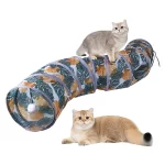 Opvouwbare speeltunnel voor kittens - Afbeelding 4