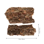 Natuurlijke kurkachtergrond voor terrarium - 2 stuks - Afbeelding 2