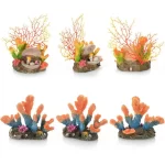 Nagebootste koraalvis aquariumdecoratie - Afbeelding 2