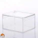 Transparante kweekbox voor reptielen