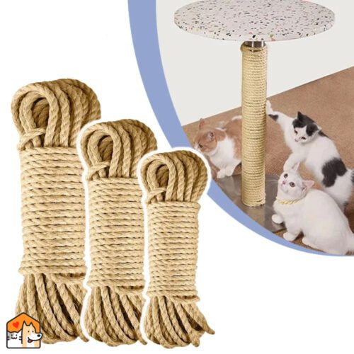 DIY Sisal Touw Kattenkrabber: Katvriendelijk & Meubelvriendelijk Speelgoed Katten HuisdierXL