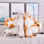 Lang pluchen kattenkussen - Afbeelding 2