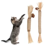 Katten speelgoed gevuld met kauwstokjes en kattenkruid - Afbeelding 2