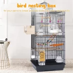 Houten broednest voor vogels - Afbeelding 4