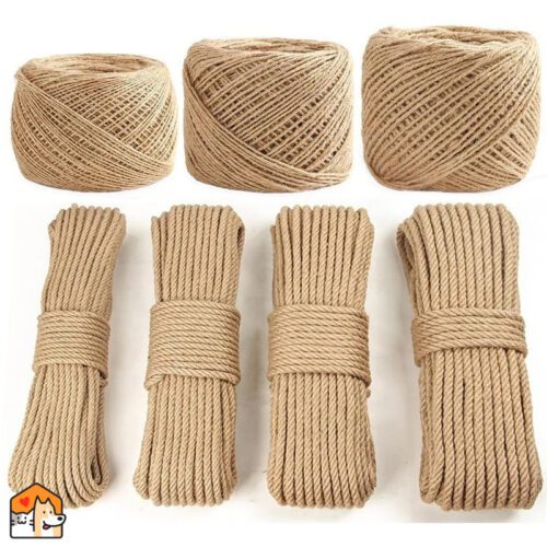 Sisal Touw voor Katten Krab-Speelgoed – DIY – 20 meter Katten HuisdierXL