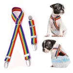 Verstelbare hondenluier suspenders - Afbeelding 2