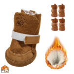 Winter hondenschoenen voor vierpotige vriend - 4 paar
