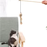Grappig en kleurrijk kattenspeelgoed met veren - Afbeelding 3