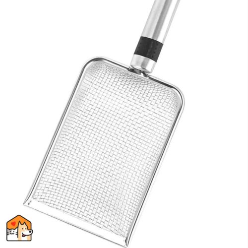 Superstevig Aluminium Kattenbak Schepje voor Schoonmaakgemak Extra HuisdierXL