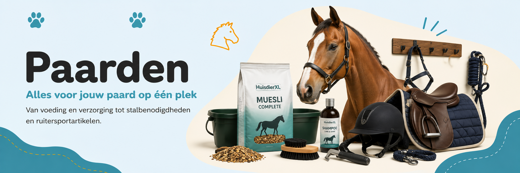 paarden banner deesktop archief