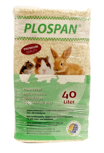 Plospan Houtvezel - 4 x 40 l