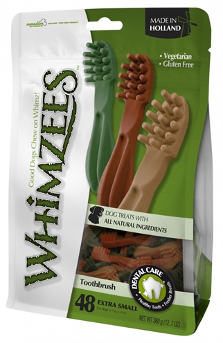 Whimzees Tandenborstel - Xs 6,5 cm 48 stuks