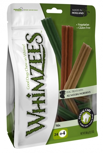 Whimzees Stix - Small 12 cm 24+4 stuks