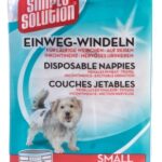 Simple Solution Wegwerp Honden Luier - Small 12 stuks 38-48 cm