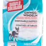 Simple Solution Wegwerp Honden Luier - Medium 12 stuks 41-53 cm