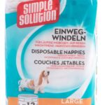 Simple Solution Wegwerp Honden Luier - Large 12 stuks 45-57 cm