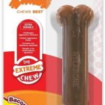 Nylabone Dura Chew Voor Harde Bijters Baconsmaak - Tot 16 kg