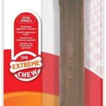 Nylabone Dura Chew Voor Harde Bijters Baconsmaak - Tot 23 kg