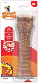 Nylabone Dura Chew Voor Harde Bijters Baconsmaak - Vanaf 23 kg