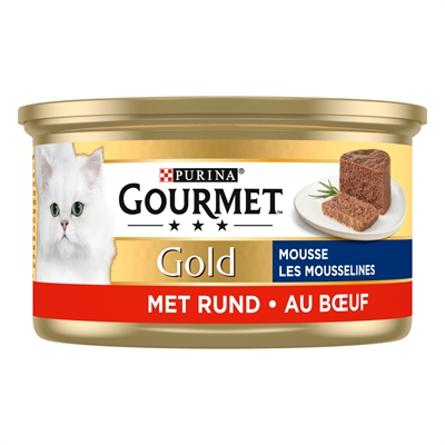 Gourmet Gold Fijne Mousse Rund - 24 x 85 g
