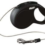 Flexi Rollijn Classic Cord Zwart - Xs 3 Mtr