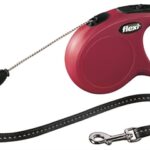 Flexi Rollijn Classic Cord Rood - S 5 Mtr