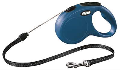 218069.jpg Flexi Rollijn Classic Cord Blauw - S 5 Mtr