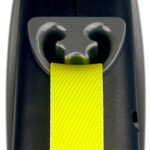 Flexi Rollijn Giant Tape Neon Zwart / Geel - M 8 Mtr