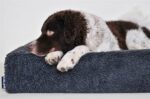 Bia Bed Fleece Hoes Hondenmand Grijs - Bia-3 70 x 60 x 15 cm