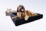 Bia Bed Fleece Hoes Hondenmand Grijs - Bia-7 120 x 100 x 15 cm