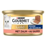 Gourmet Gold Fijne Mousse Zalm - 24 x 85 g