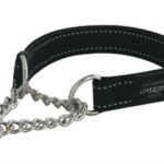 Rogz For Dogs Lumberjack Halfslip Halsband Zwart - 25 Mmx50-70 cm