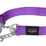 Rogz For Dogs Lumberjack Halfslip Halsband Paars - 25 Mmx43-73 cm