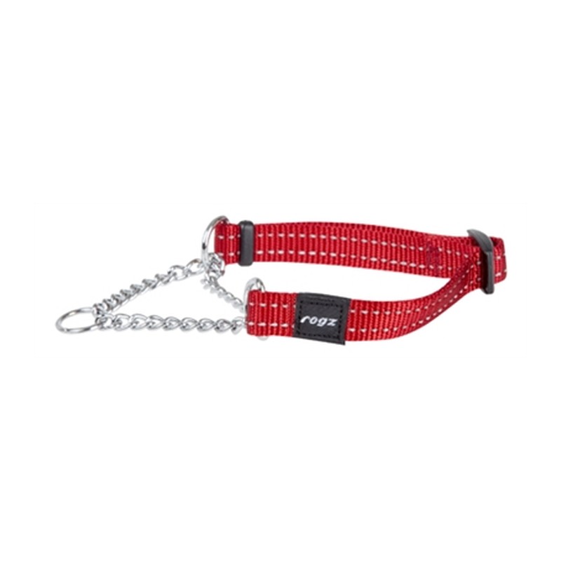 HuisdierXL VDM 27841 image derivative v1 Rogz For Dogs Snake Halfslip Halsband Rood - 16 Mmx32-44 cm