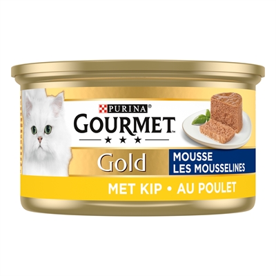 Gourmet Gold Fijne Mousse Kip - 24 x 85 g