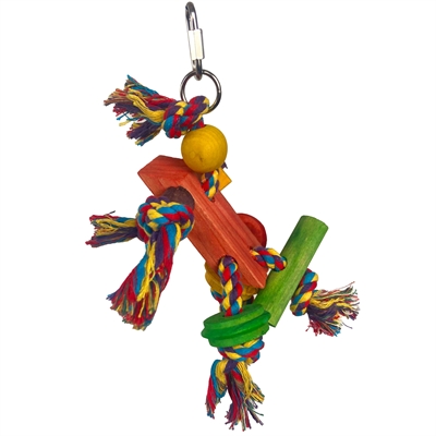 Happy Pet Speelgoed Papegaai Fiesta - 31 x 12 x 10 cm