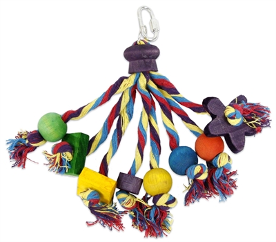 Happy Pet Speelgoed Papegaai Carnival Assorti - 22 x 11 x 11 cm