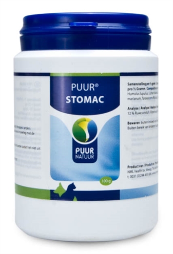 Puur Natuur Stomac (Maag) Hond En Kat - 100 g
