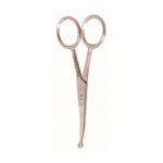Tools-2-Groom Potenschaartje Gebogen Met Afgeronde Punt - 11,5 cm