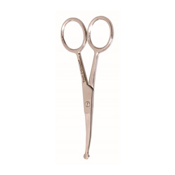 Tools-2-Groom Potenschaartje Gebogen Met Afgeronde Punt - 11,5 cm