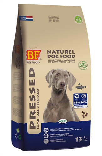340760.jpg Bf Petfood Geperst Lam / Rijst Premium - 13,5 kg
