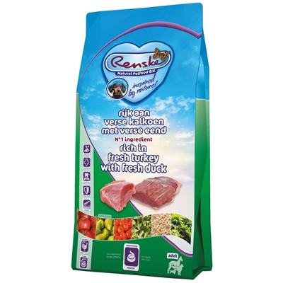 Renske Super Premium Adult Kalkoen / Eend - 12 kg