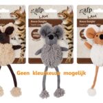 Afp Mouse Dangler Lamswol Met Catnip Assorti - 16 cm