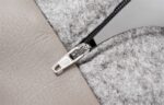 Bia Bed Kunstleer Hoes Hondenmand Taupe - Bia-6 100 x 80 x 15 cm