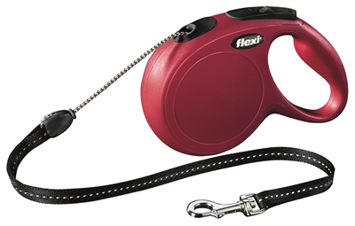 351185.jpg Flexi Rollijn Classic Cord Rood - M 8 Mtr
