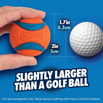 Chuckit Ultra Bal - Small 5 x 5 x 5 cm 2 stuks