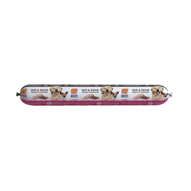HuisdierXL VDM 360047 image derivative v1 Bf Petfood Vleesvoeding Eend - 800 g