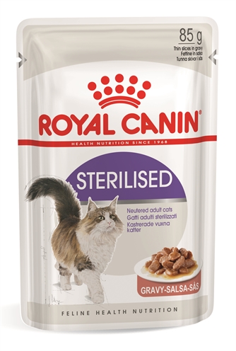 Royal Canin Feline Sterilised In Gravy - 12 x 85 g